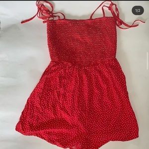 Self-tie Forever21 Romper